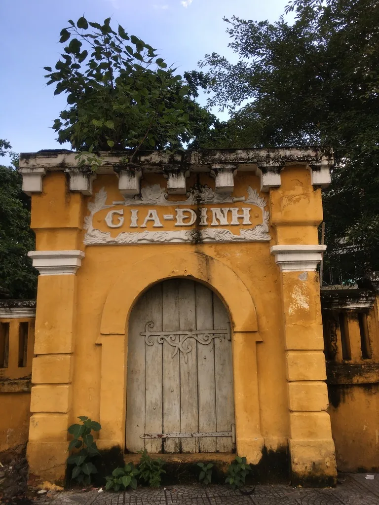 A surviving fragment of old Gia Định.