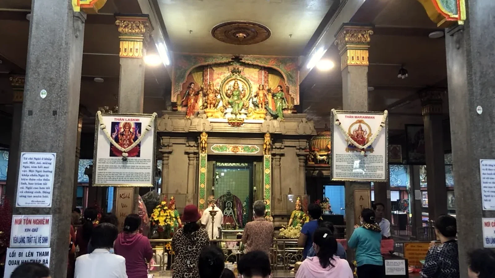 Inside Mariamman Temple, where Saigon’s Indian traces remain part of everyday ritual life.