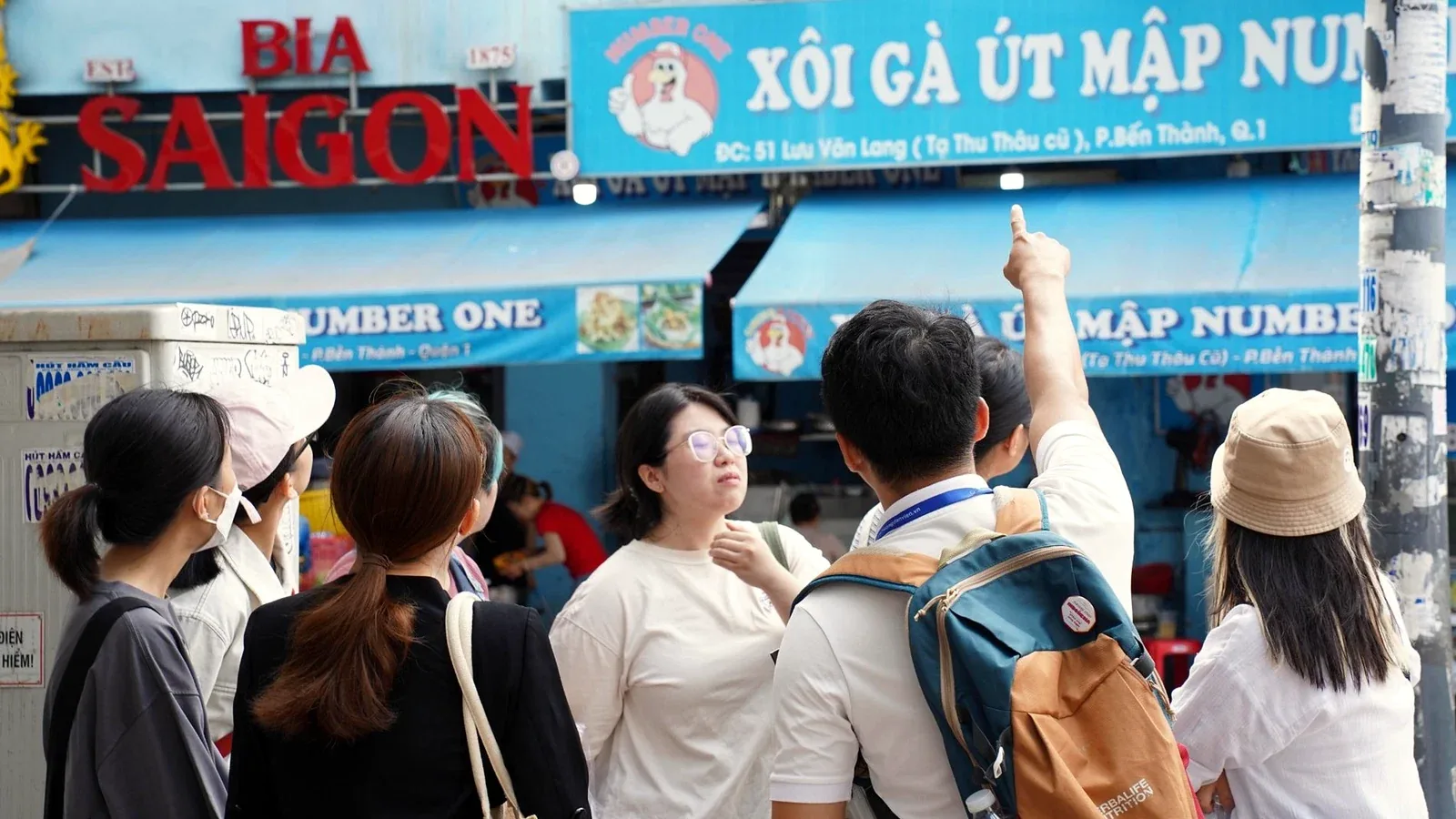 Bến Thành Market in central Saigon